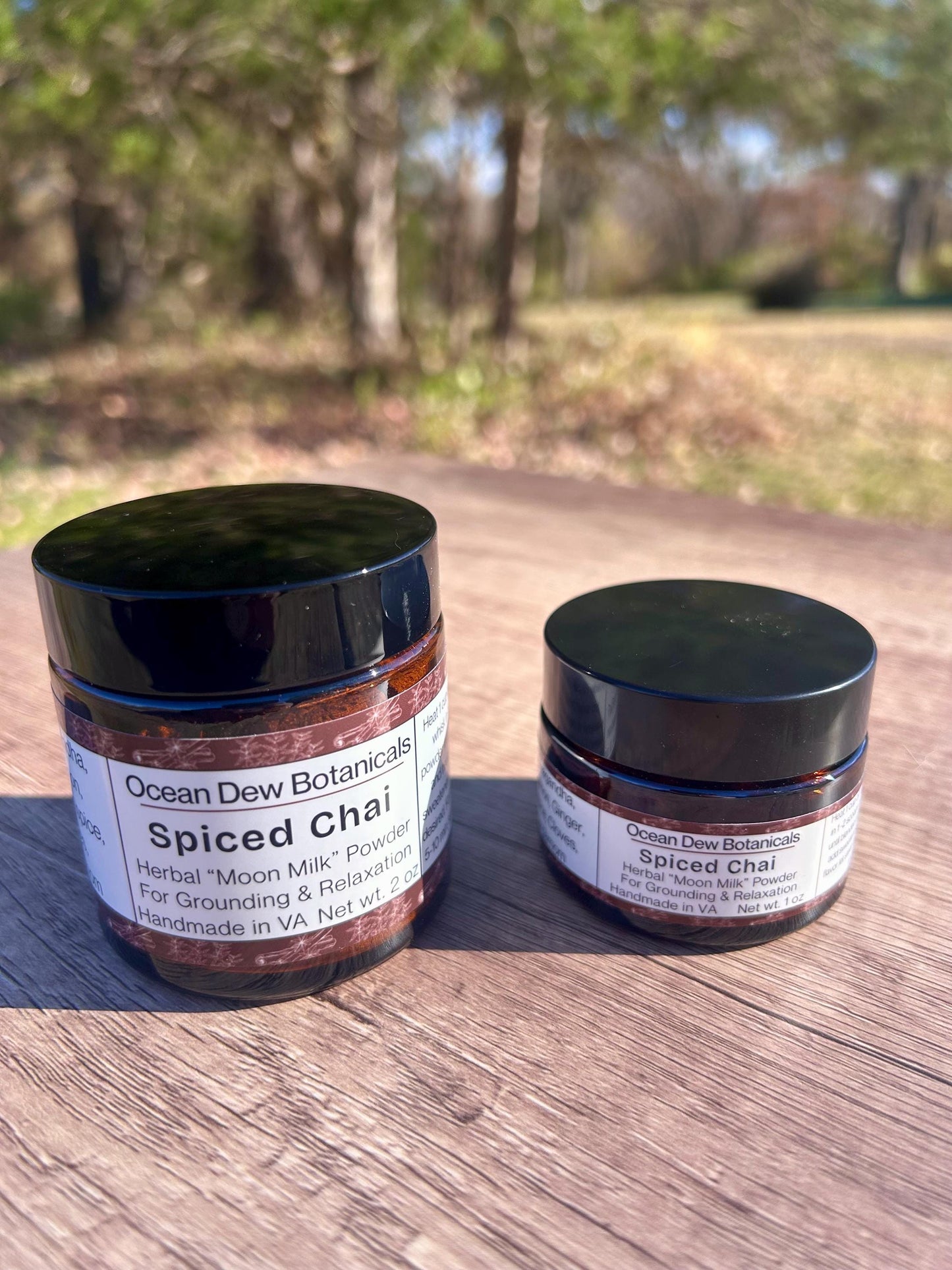 Adaptogenic Spiced Chai Herbal Powder Blend For Grounded Energy, Warmth & Comfort