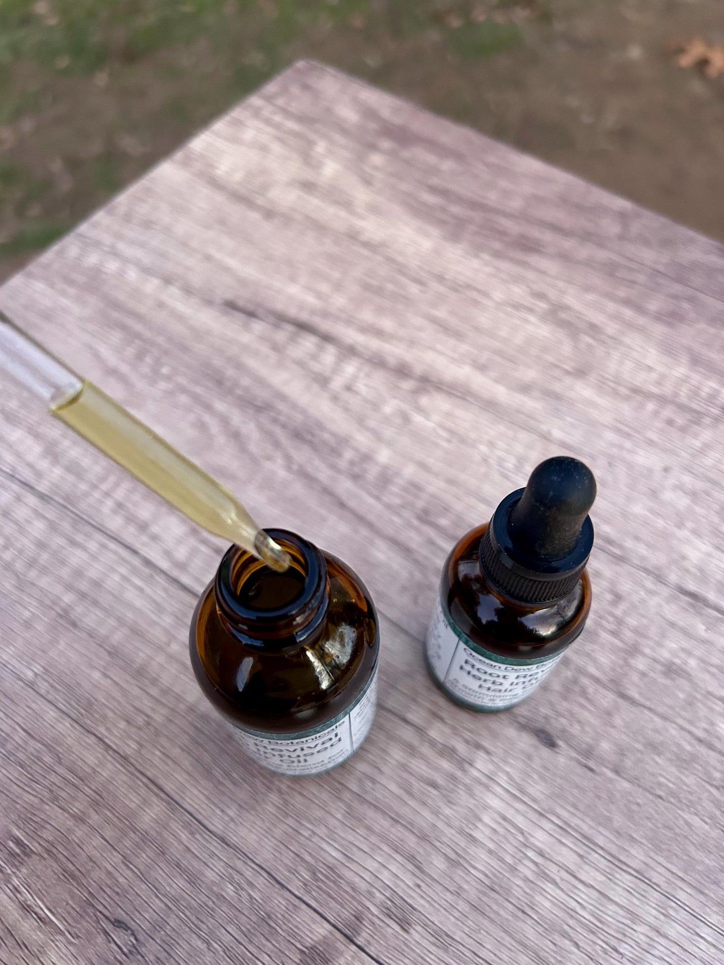 Root Revival Herb Infused Hair Oil with Rosemary and Peppermint for Hair Growth & Revitalization