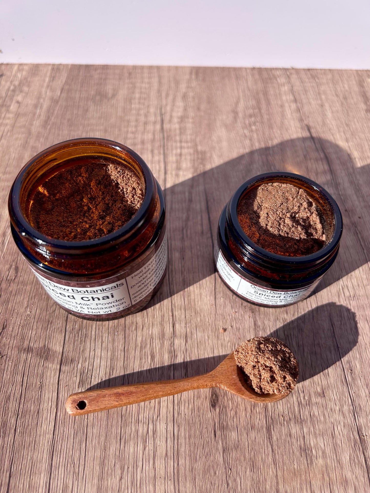 Adaptogenic Spiced Chai Herbal Powder Blend For Grounded Energy, Warmth & Comfort
