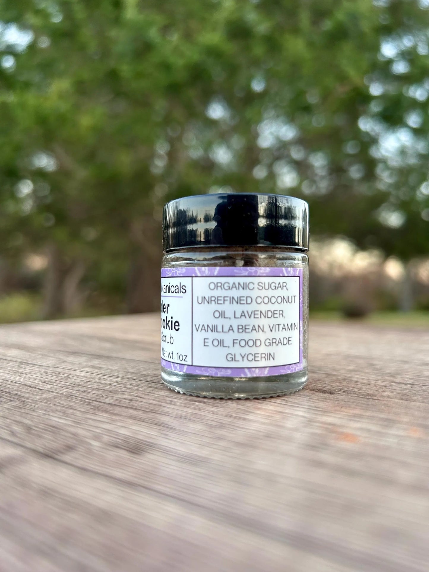 Lavender Sugar Cookie Lip Scrub • Holiday Lip Exfoliant • Natural Vegan Sugar Scrub for Soft Smooth Lips