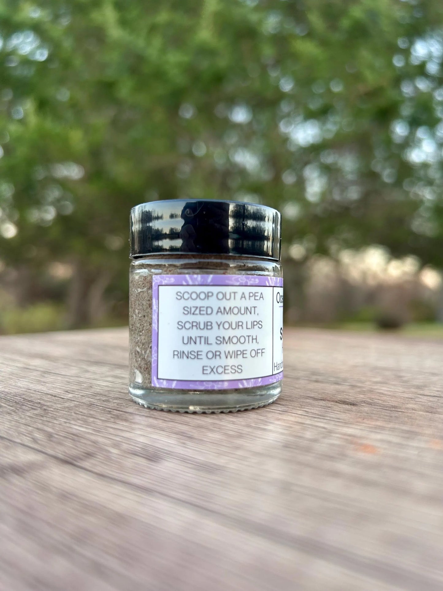 Lavender Sugar Cookie Lip Scrub • Holiday Lip Exfoliant • Natural Vegan Sugar Scrub for Soft Smooth Lips